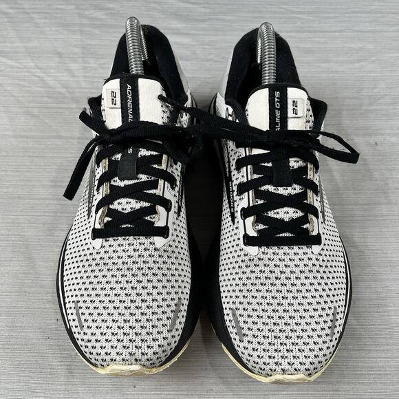 Brooks Adrenaline GTS 22 Women’s Size 8 Running Shoes White Black 1203531B135 - Picture 3 of 8